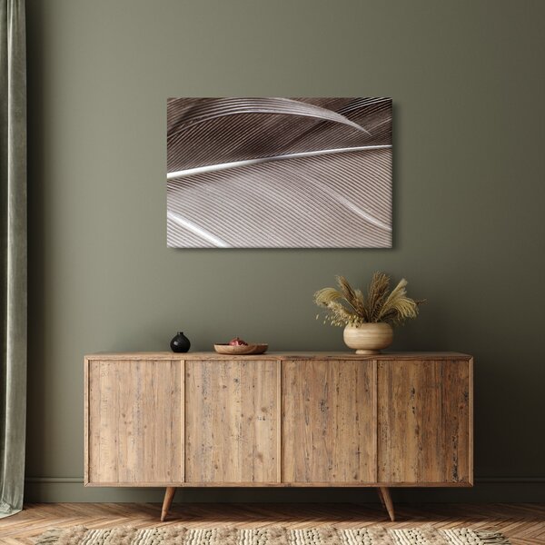 Absztrakt kép szálak (90x60 cm)