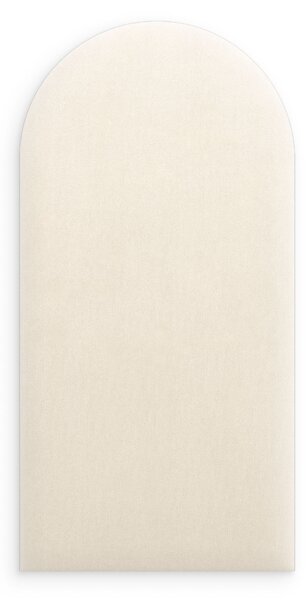 Bársony kárpitozott panel - Íves - 30x100cm Szín: Azúrkék