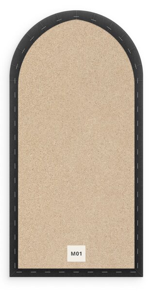 Bársony kárpitozott panel - Íves - 30x80cm Szín: Bézs