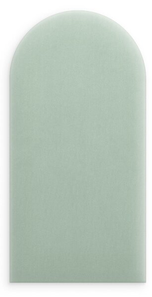 Bársony kárpitozott panel - Íves - 30x60cm Szín: Mézsárga