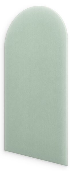 Bársony kárpitozott panel - Íves - 30x60cm Szín: Mézsárga