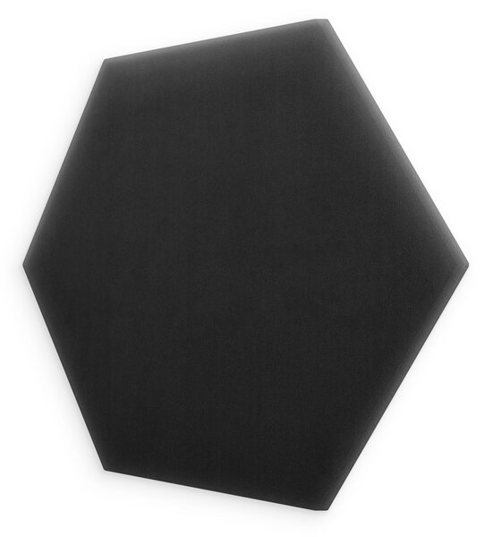Bársony kárpitozott panel - Hatszög - 26x30cm Szín: Mézsárga