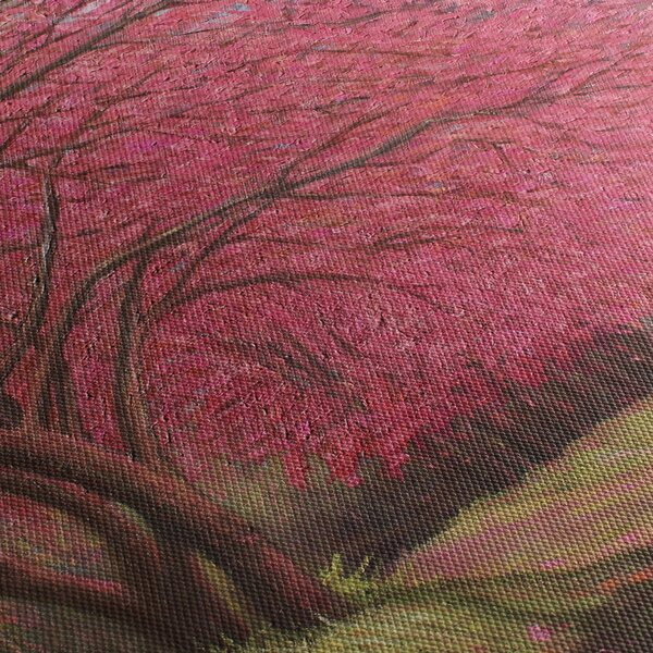 Virágzó fák képe (90x60 cm)