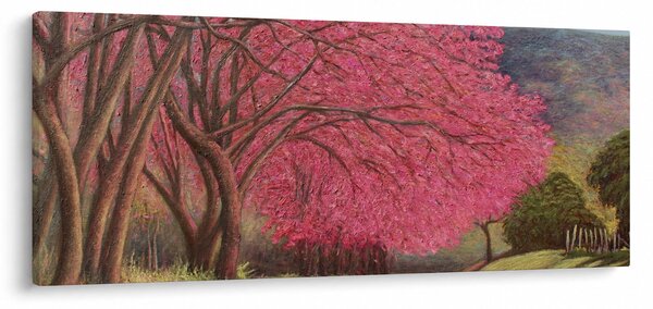 Virágzó fák képe (120x50 cm)
