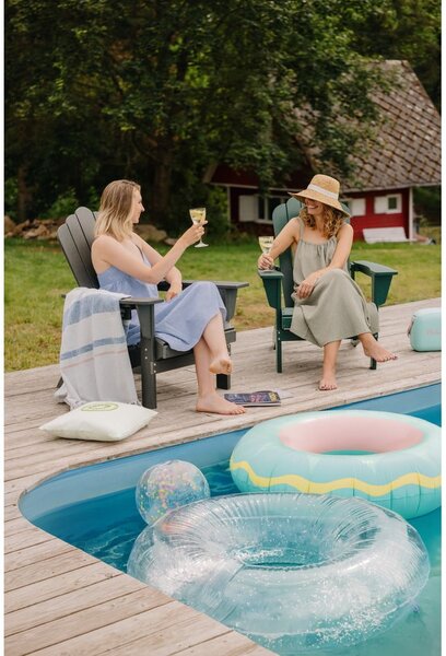 Zöld műanyag kerti fotel Adirondack – Bonami Selection