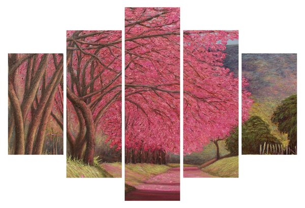Virágzó fák képe (150x105 cm)