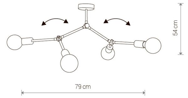 Lámpa Nowodvorski TWIG IV 9140
