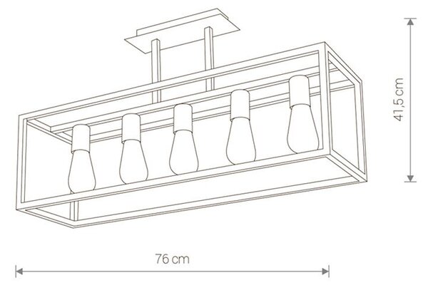 Lámpa Nowodvorski CRATE V 9047