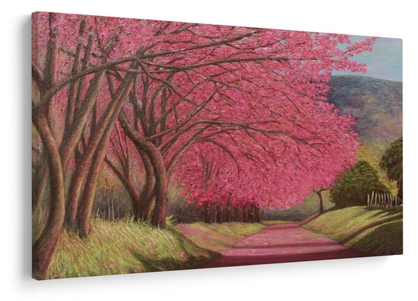 Virágzó fák képe (90x60 cm)