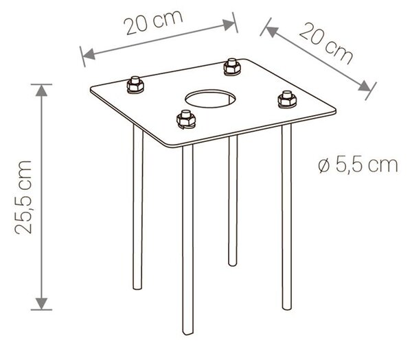 Nowodvorski PATHWAY FOUNDATION KIT 8795