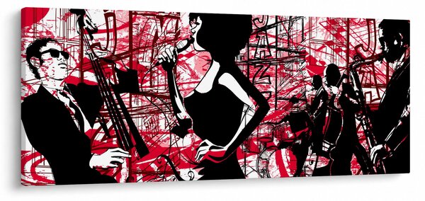 Kép - Jazz (120x50 cm)