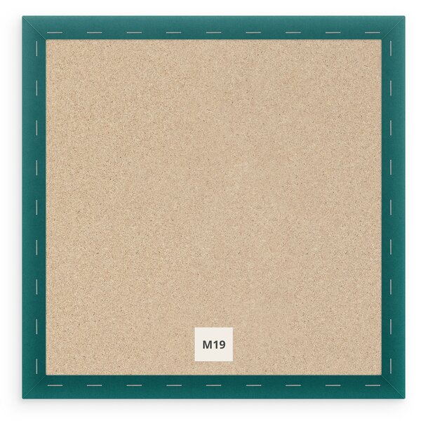 Bársony kárpitozott panel - Négyzet - 40x40cm Szín: Menta