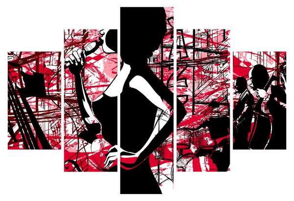 Kép - Jazz (150x105 cm)