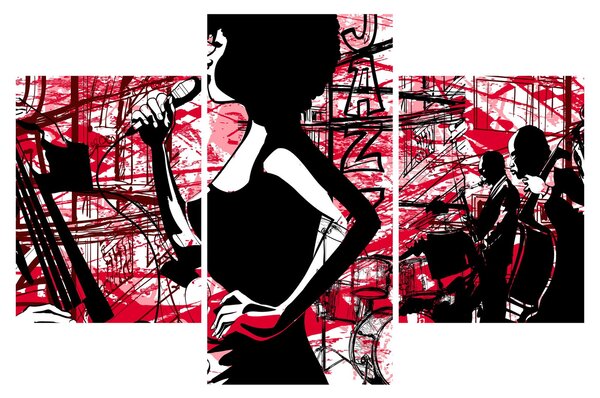 Kép - Jazz (90x60 cm)