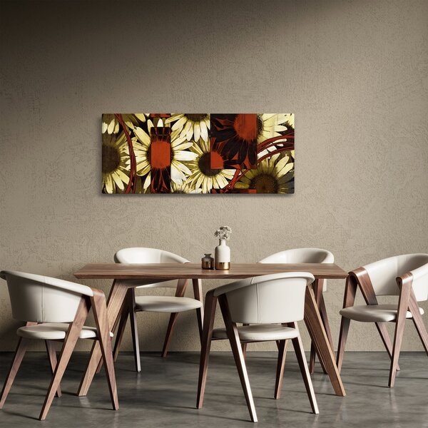 Virágok képe (120x50 cm)