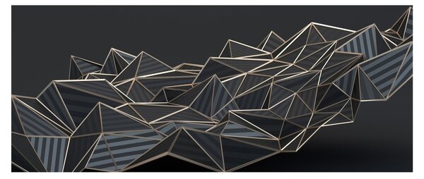 Az absztrakció képe (120x50 cm)