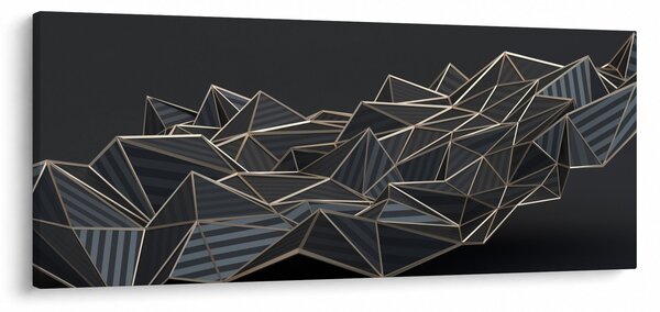 Az absztrakció képe (120x50 cm)