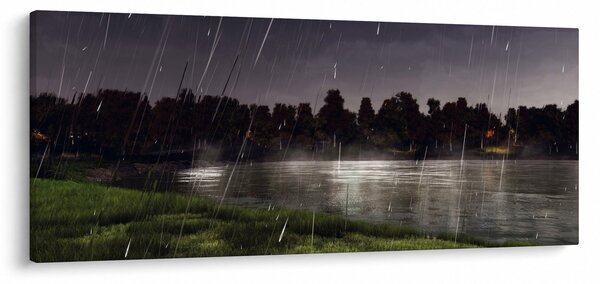 Kép - Esős este (120x50 cm)