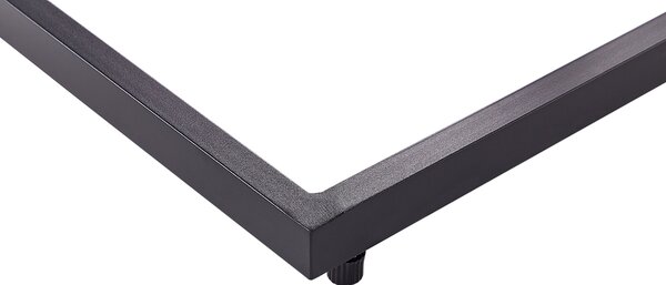 Kerti kisasztal MESSINA 60 cm 35 cm Fekete