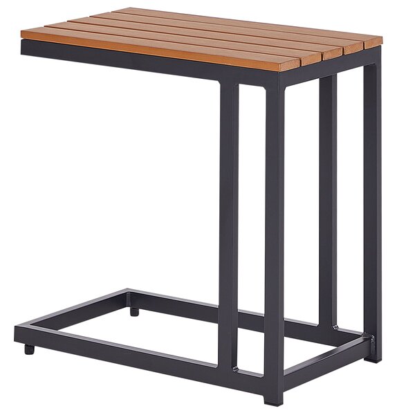 Kerti kisasztal MESSINA 60 cm 35 cm Fekete