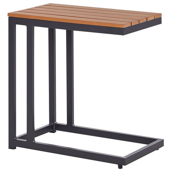 Kerti kisasztal MESSINA 60 cm 35 cm Fekete