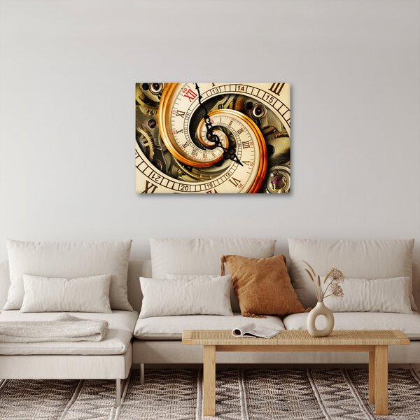 Egy óra képe (70x50 cm)