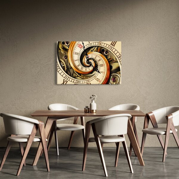 Egy óra képe (90x60 cm)