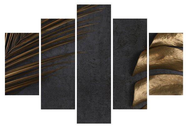 Kép arany levelekkel (150x105 cm)