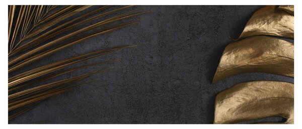 Kép arany levelekkel (120x50 cm)