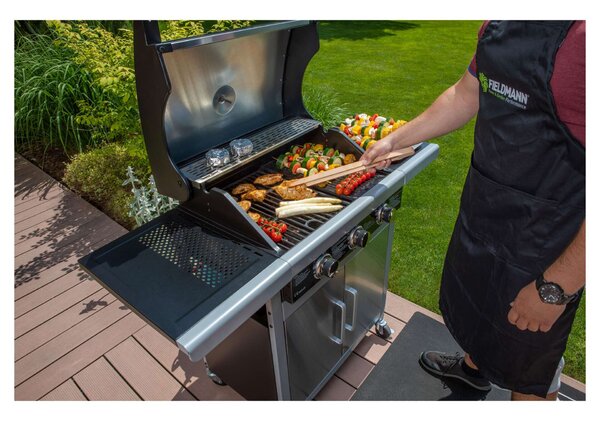 Fieldmann FZG 3005 Gáz Grillsütő, Inox (41012389)