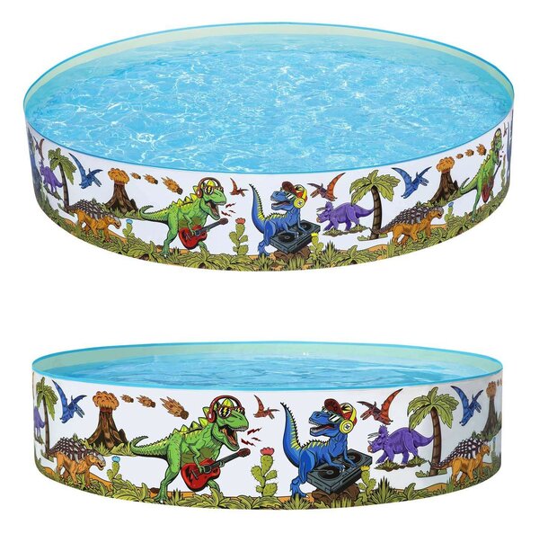 Gyermek kerti medence dinoszaurusz 183 x 38 cm bestway 55022