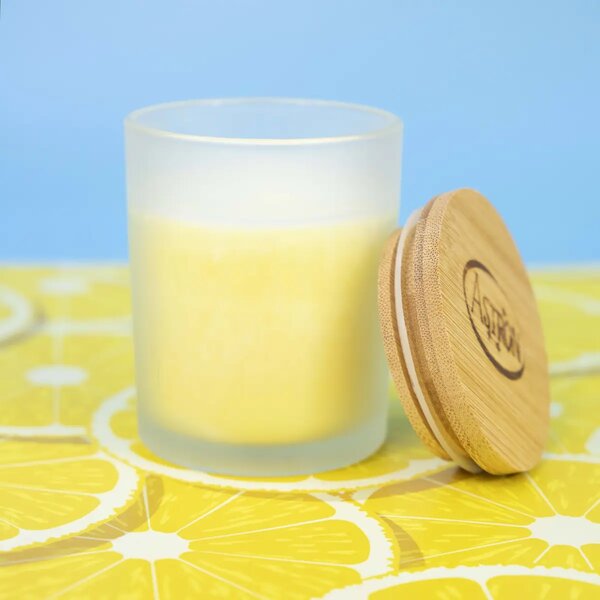 Kívánsággyertya pohárban – Citrus sorbet