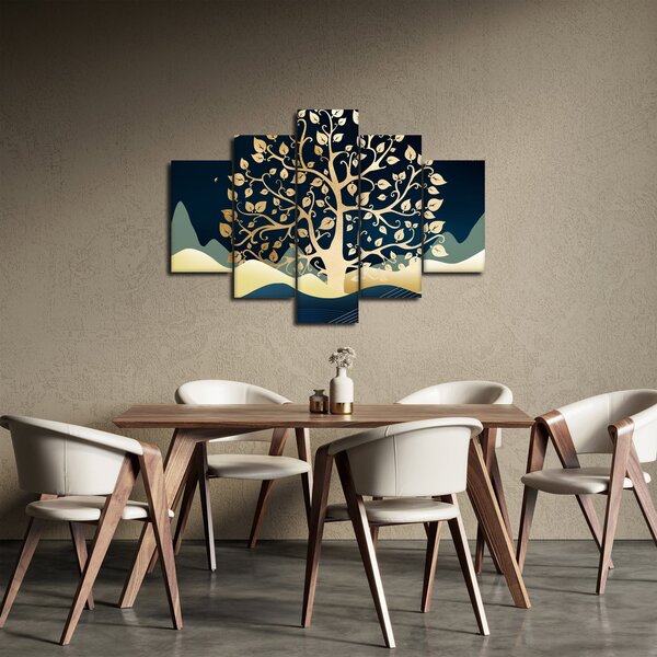 Egy aranyfa képe (150x105 cm)