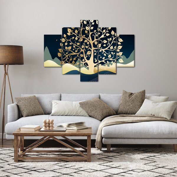 Egy aranyfa képe (150x105 cm)
