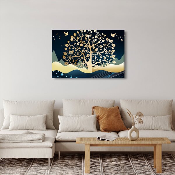 Egy aranyfa képe (90x60 cm)