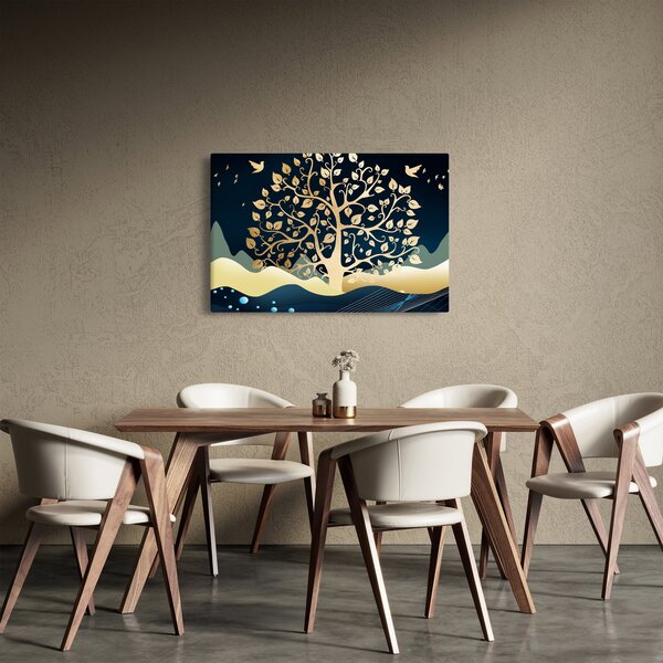 Egy aranyfa képe (90x60 cm)