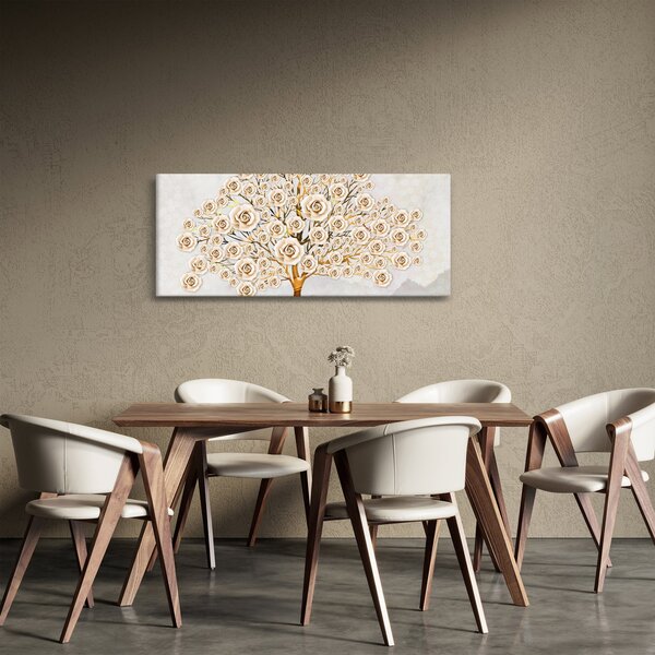 Egy virágfa képe (120x50 cm)