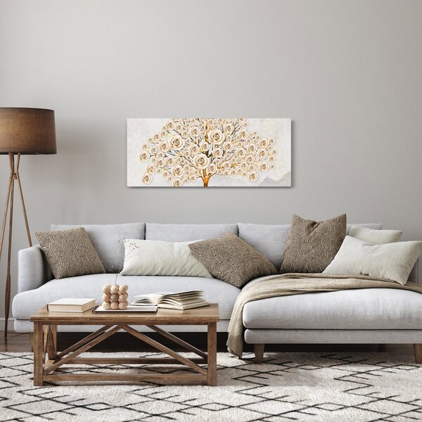 Egy virágfa képe (120x50 cm)