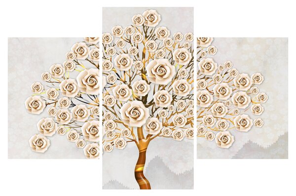 Egy virágfa képe (90x60 cm)