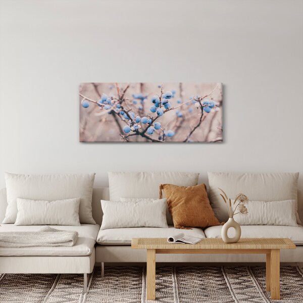 Bogyók egy bokor képe (120x50 cm)