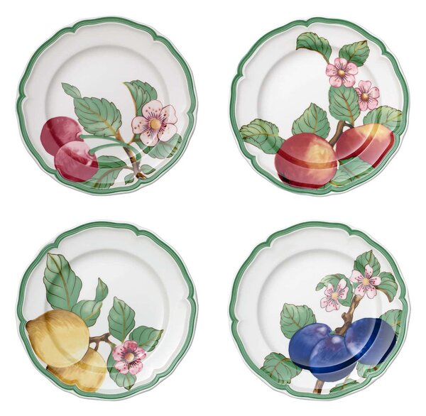 Desszertes tányér, 4 darabos szett, French Garden Modern Fruits kollekció - Villeroy & Boch
