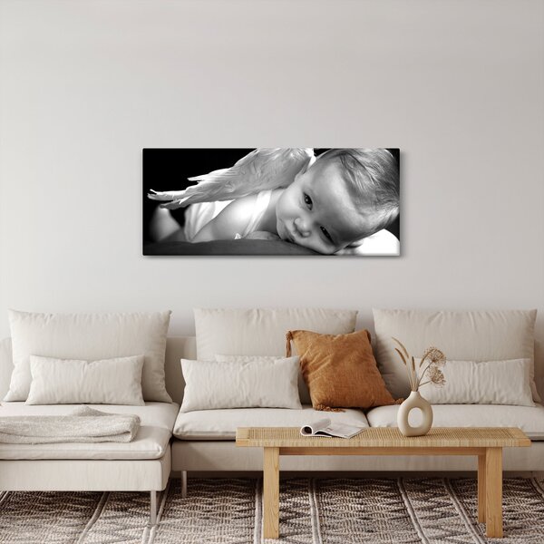 Egy baba angyal képe (120x50 cm)