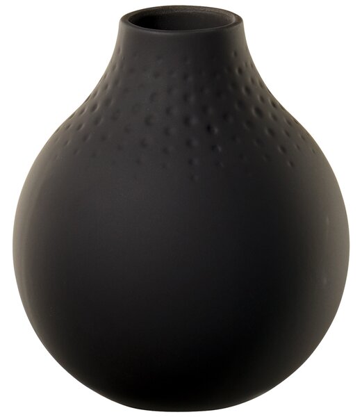 Perle váza, kicsi, Manufacture Collier noir kollekció - Villeroy & Boch