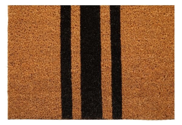 Kókuszrost lábtörlő 55x125 cm Black Stripe – Premier Housewares