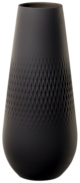 Carré váza, magas, Manufacture Collier noir kollekció - Villeroy & Boch