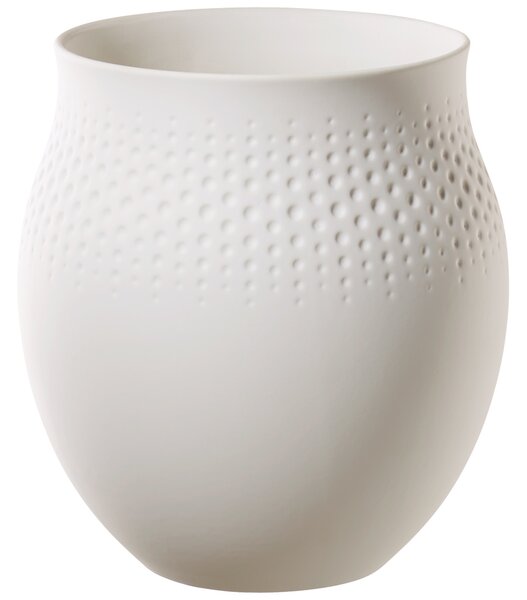 Perle váza, nagy, Manufacture Collier blanc kollekció - Villeroy & Boch