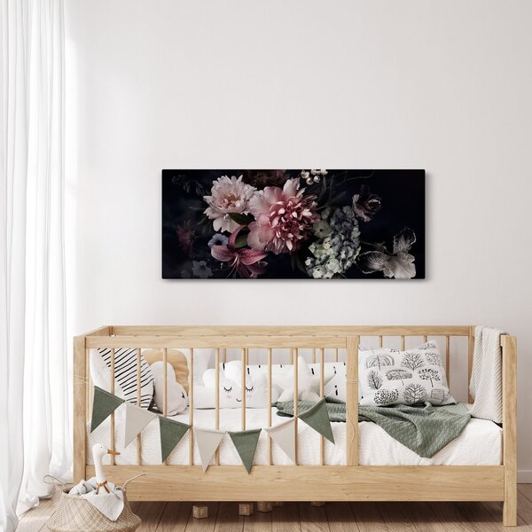 Egy csokor képe (120x50 cm)