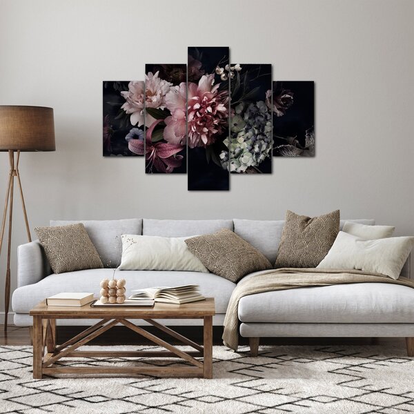 Egy csokor képe (150x105 cm)