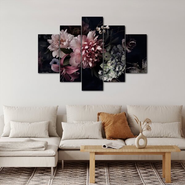 Egy csokor képe (150x105 cm)