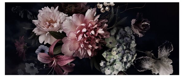 Egy csokor képe (120x50 cm)